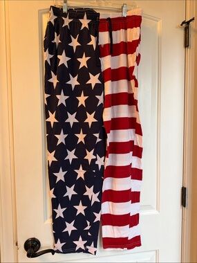Disguise Red, White & Navy Star and Stripe Lounge Pants